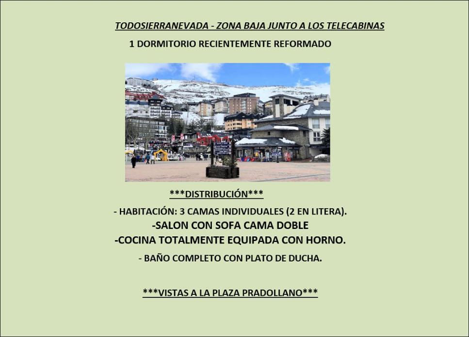 Ski Plaza Sierra Nevada & Zona Baja エクステリア 写真