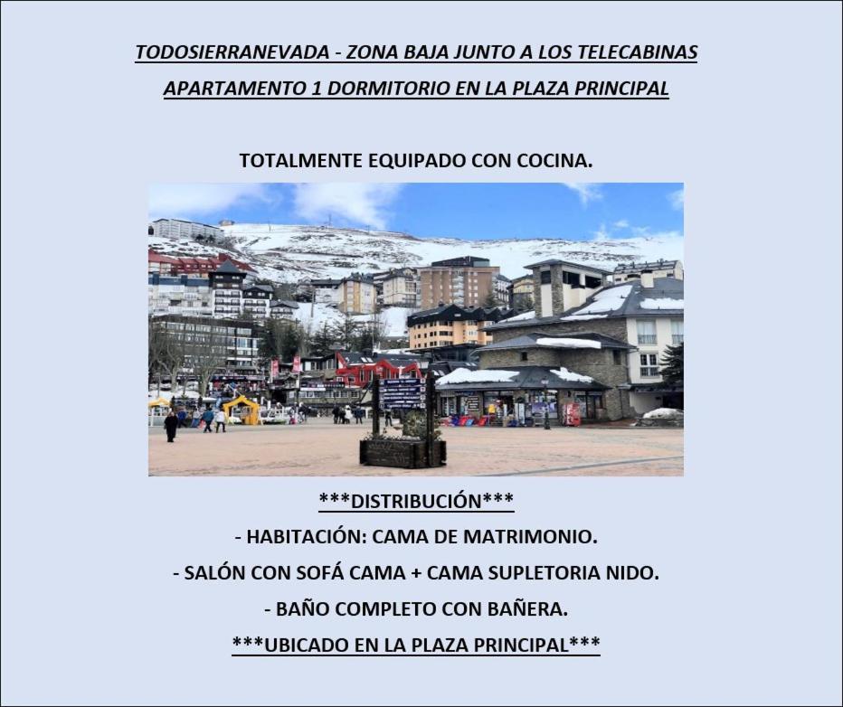 Ski Plaza Sierra Nevada & Zona Baja エクステリア 写真