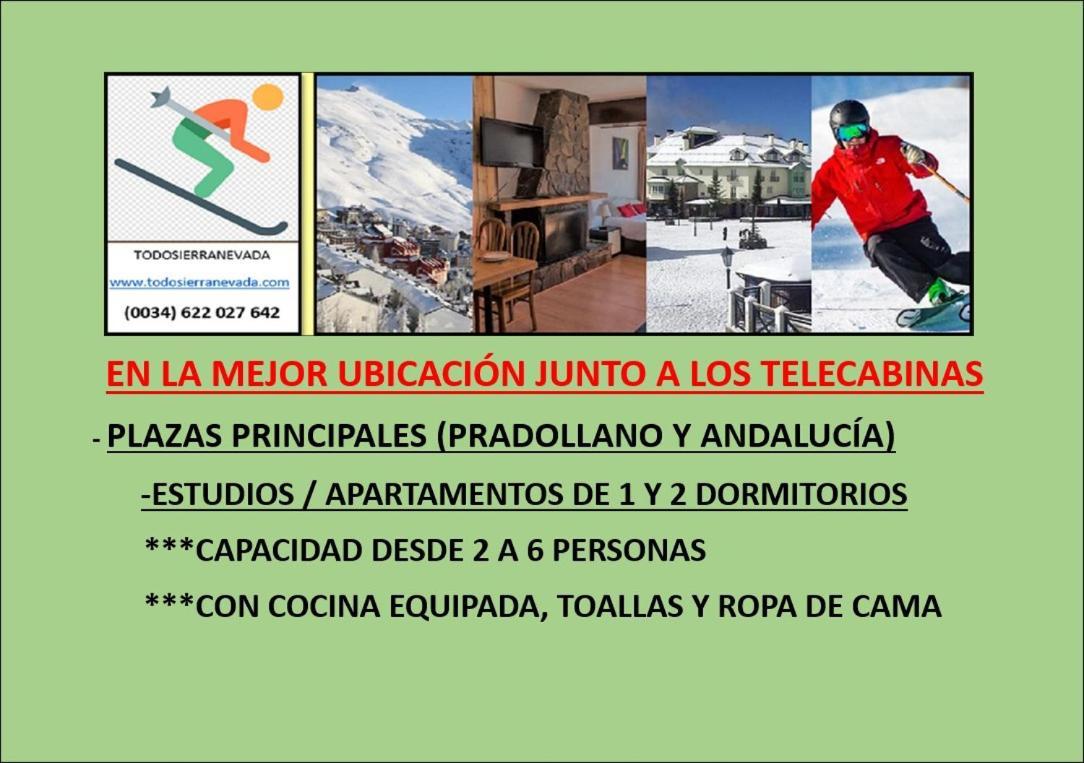 Ski Plaza Sierra Nevada & Zona Baja エクステリア 写真